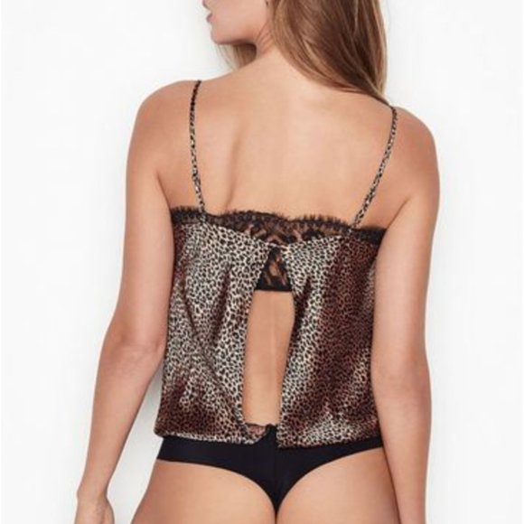 NWT Victoria's Secret Satin Cowlneck Bodysuit - Picture 6 of 7